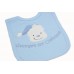 Personalised Baby Boy First 1st Christmas Blanket & Bib Gift Set